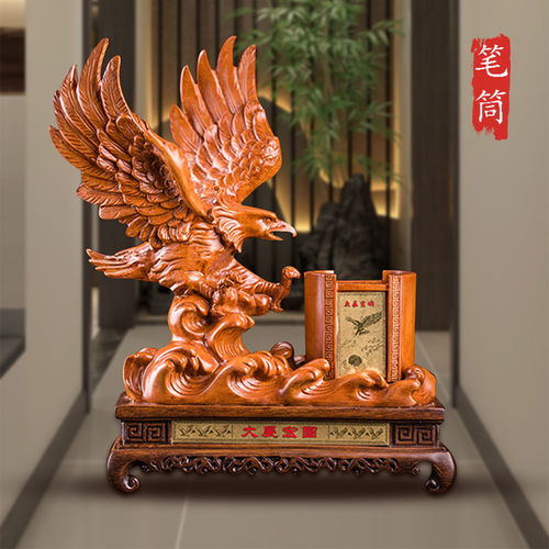 大展宏圖老鷹工藝品擺件客廳裝飾品辦公室桌老板老總桌面開(kāi)業(yè)禮品
